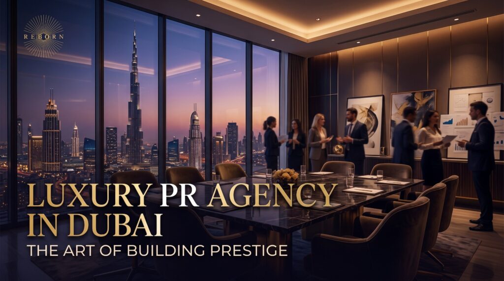 Luxury PR Agency in Dubai: The Art of Building Prestige