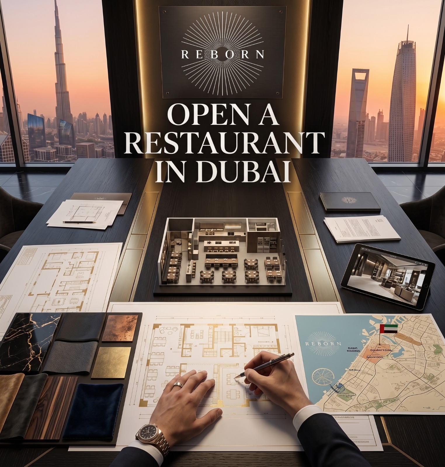 how to open a restaurant in Dubai